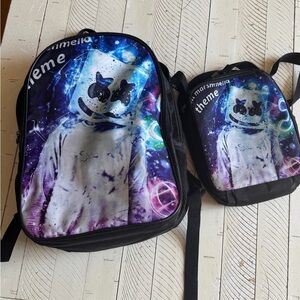Marshmellow Bookbag and Lunch Bag